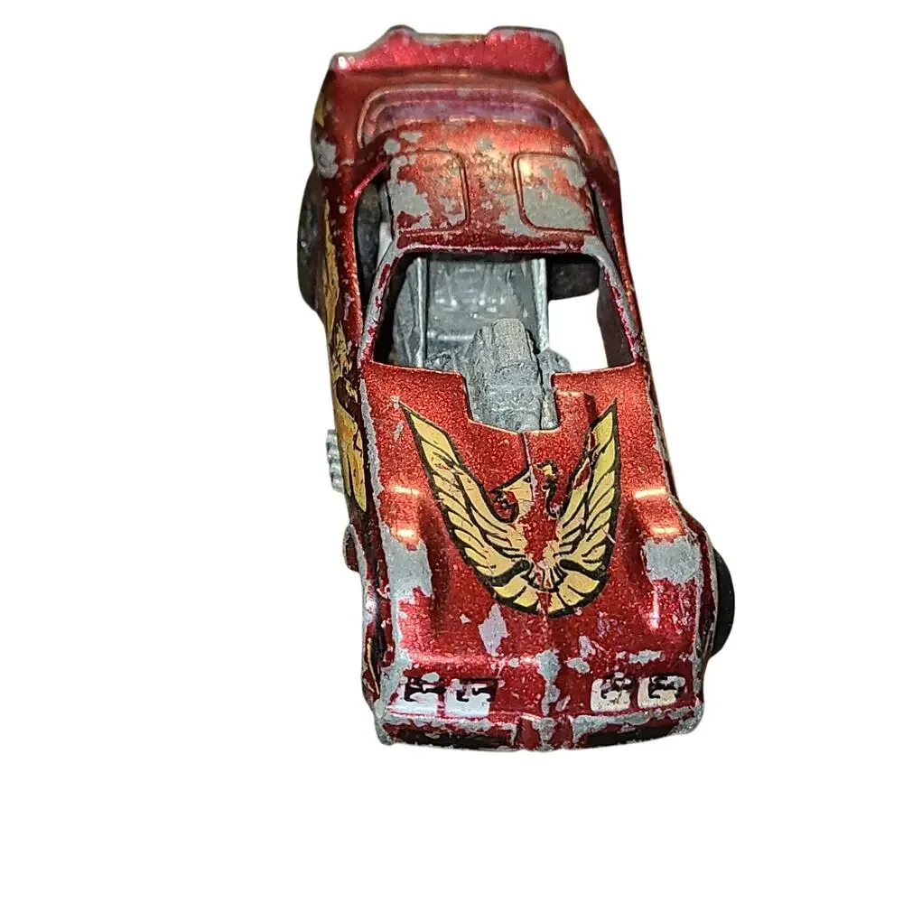 Hot Wheels Blackwall 1980 Firebird Funny Car Shiny Red Body Lifts Up